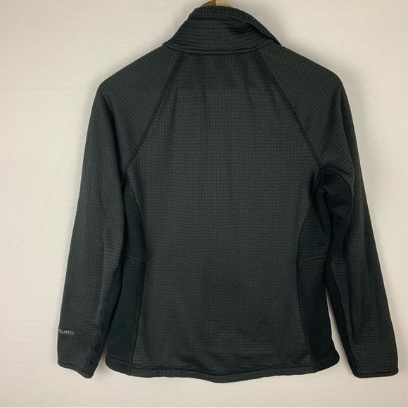 L.L. Bean Black Fleece 1/2 Zip Pullover - Picture 2 of 5